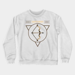 Sagittarius Zodiac Sign Crewneck Sweatshirt